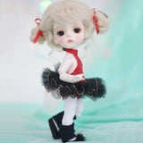 Y&D BJD Doll 1/8 SD Dolls Full Set 6inch Jointed Dolls Handmade DIY Toy Action Figure + Makeup, Best Gift for Girls,A
