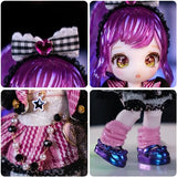 ICY Fortune Days 13cm Ball Joint Doll Anime Style OB11 Action Humanoid Gift Decoration Set (Capricorn)