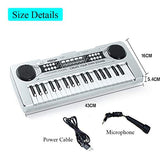 FillADream Kids Piano, 37 Keys Multi-Function Electronic Organ Musical Kids Piano Teaching Keyboard with MP3 Music Function for Kids Children Birthday