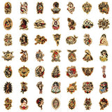 Vintage Stickers| 100 PCS |Retro Stickers Packs for Adults,Pin up Stickers SailorJerry Stickers and Decals,Pinup Girl Stickers,Vinyl Waterproof Stickers for Laptop,Bumper,Skateboard,Water Bottles,Computer(A)