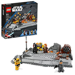 LEGO Star Wars OBI-Wan Kenobi vs. Darth Vader 75334 Building Toy Set for Kids, Boys, and Girls Ages 8+ (408 Pieces)