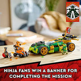 LEGO NINJAGO Lloyd’s Race Car EVO 71763 Building Kit Featuring a Ninja Car Toy, NINJAGO Lloyd and Snake Figures; Creative Toys for Kids Aged 6+ (279 Pieces)