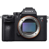 Sony Alpha a7R III Mirrorless Digital Camera (Body Only) ILCE7RM3/B + Sony FE 24-70mm Lens + 64GB Memory Card + 2 x NP-FZ-100 Battery + Corel Photo Software + Case + External Charger + More (Renewed)