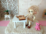 Miniature Puzzle Game, Dollhouse Nursery BJD Baby Doll Toy. Play Board Sorting