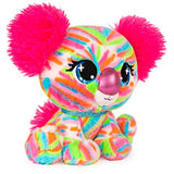 P.Lushes Designer Fashion Pets Koko Melbie Koala Bear Premium Stuffed Animal, Multicolor/Pink, 6”