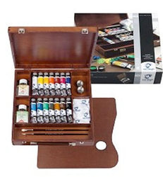 Royal Talens Van Gogh Artists' Oil Colors, Inspiration Wooden Box Set (02840100)
