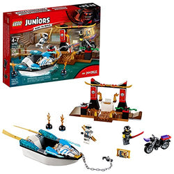 LEGO Juniors/4+ Zane's Ninja Boat Pursuit 10755 Building Kit (131 Piece)