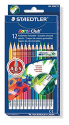 Staedtler Erasable Colored Pencils, 12 Colors (14450NC12)