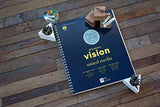 Strathmore 662-59 Vision Mixed Media Pad, 9"x12", White, 70 Sheets (Fоur Paсk)