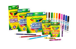 Crayola Back to School Supplies Set, Art Set, Grades K, 1, 2