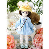 YILIAN 1/3 1/4 1/6 1/8 Princess Doll Clothes Set Lovely Blue Kindergarten Set for BJD SD Dolls,1/8