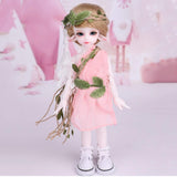 Y&D 1/6 BJD Doll Full Set Ball Joint Dolls 26CM 10inch SD Doll with All Clothes Wig Shoes Accessories DIY Toys for Christmas Birthday Gift