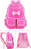 Gazigo Reflective Girls Cute School Backpack PU Leather Kids Bookbag Satchel