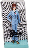Barbie Signature David Bowie Doll (11.5-in, Red Hair) Posable, Wearing Blue Suit, with Doll Stand and Certificate of Authenticity, Gift for Collectors