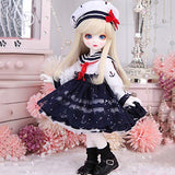 HGCY BJD Doll 1/6 SD Dolls 10.24 Inch Ball Jointed Doll DIY Toys with Full Set Clothes Shoes Wig Makeup, Best Gift for Girls, Can Be Used for Collections, Gifts, Children's Toys