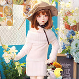 MZBZYU 1/4 BJD Doll SD Doll Full Set 16.53 inch 42cm Ball Jointed DIY Doll Model Toy with Costume Shoes Wig Makeup,Best Gift for Girls
