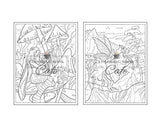 Fairy Life Coloring Book: An Adult Coloring Book Featuring Beautiful Fairies, Magical Fantasy Scenes and Relaxing Animal and Nature Patterns