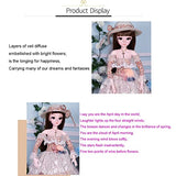 Xin Yan Bjd Dolls 23.8 Inch Sd Doll 1/3 Bjd Doll Ball Jointed Doll Fashion Anime Doll with Beautiful Doll Clothes and Doll Wig, Dolls Gifts for Girls Women Thanksgiving Day