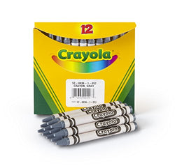 Crayola Bulk Crayons, Regular Size - Gray (52-0836-052)