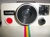 Polaroid One Step Rainbow Camera
