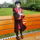 Cosplay Toy for Harry Full Set Doll 1/3 BJD Doll 22inch Ball Jointed Dolls + Makeup + Clothes + Shoes + Wigs + Staff + Cloak + Glasses + Sarf + Doll Accessories