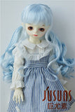 JD337 8-9inch 21-23CM Pony Braids BJD Doll Wigs 1/3 SD Synthetic Mohair Doll Accessories 5 Colors Available (Blue)