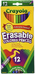 Crayola 12ct Erasable Colored Pencils