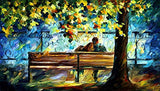 Lovers Oil Paintings Romantic Fine Art On Canvas By Leonid Afremov Studio - Lovers 2