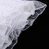 Homyl Enchanted White Sequined Tulle Dress Outfit Clothing for 1/3 60cm Night Lolita BJD SD Doll