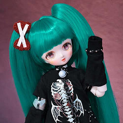 ZDLZDG BJD Doll Body 1/4 Ball Jointed Doll 41cm DIY Cosplay SD Doll with Handmade Exquisite Facial Makeup, Home Desktop Ornaments