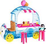 Enchantimals 6" Preena Penguin Doll and Ice Cream Truck Playset [Amazon Exclusive]