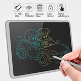 LCD Writing Tablet, 11 Inch Kids Drawing Pad, Colorful Doodle Board for Kids, Drawing Tablets Large Screen&Safety Lock, Gifts for 3 4 5 6 Years Old Boys Girls (Gray)