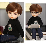 SFLCYGGL Fashion Doll Accessories, Casual Top + Pants Set, for 1/6 BJD Doll Clothes Boy Gift