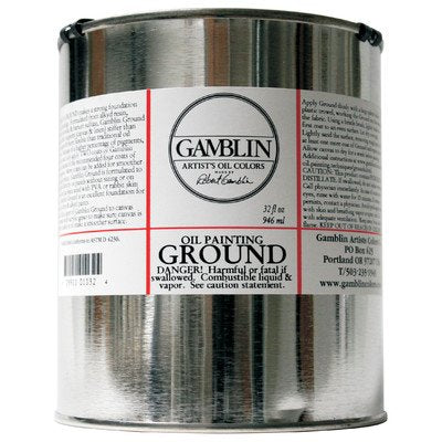 Gamblin Oil Painting Ground 32 oz.