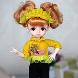 ICY Fortune Days 1/6 Scale Childhood Series BJD Doll with 1 Full Set of Clothes, and Accessories (Hyun Dance)