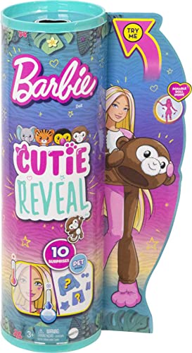 Barbie Cutie Reveal Jungle Series Doll