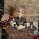 MEESock Lovely Boy BJD Doll 1/4 SD Dolls 16.7 Inch Ball Jointed Doll DIY Toys, with Clothes Shoes Wig Makeup, for Girls