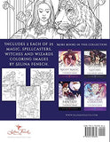 Wild Magic - Witches and Wizards Coloring Book (Fantasy Coloring by Selina)