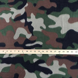 Camouflage Polar Fleece Fabric Anti-Pill 60" Wide By the Yard