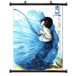 Green Glass Anime Fabric Wall Scroll Poster (16" x ") Inches. [WP]-Green Glass-50