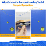 Teexpert 51oz 2:1 Mix Deep Pour Epoxy Resin & Leveling Table (16''x12'')