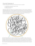 Flourishing: Incorporating Modern Flourishes into Your Lettering - Guide and Workbook