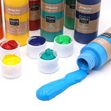 Artecho Acrylic Paint Acrylic Paint Set for Art, 48 Color 2 Ounce/59ml Basic Acrylic Paint Supplies for Wood, Fabric, Crafts, Canvas, Leather&Stone