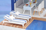 Cuteroom DIY Wooden Dollhouse Handmade Miniature Kit- Seattle Villa Model & Furniture/Music Box