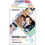 Fujifilm Instax Mini Spray Art Film, 10 Exposures + Fujifilm Instax Mini Mermaid Film, 10 Exposures