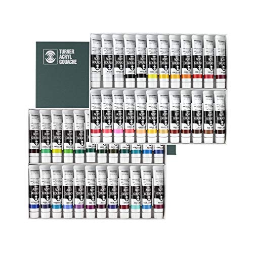 Turner Acrylic Paint Set Artist Acryl Gouache - Super Concentrated