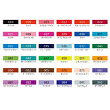 Kuretake Zig Twin Tip Marker Clean Color F, 36 Color Set (TCS-6000T/36V)