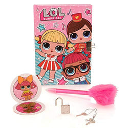 LOL Surprise Diary with Pom Pen on Card