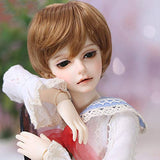 W&Y 1/4 BJD Doll 16.5Inch Ball Jointed Dolls Reborn Figure + Full Set Accessories + Shoes + Hair + Clothes Cosplay Fashion Dolls DIY Toy Best Gift for Child