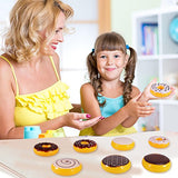 Liberty Imports 12 Piece Assorted Fake Donuts Pretend Play Toy Faux Doughnuts Food Set for Kids